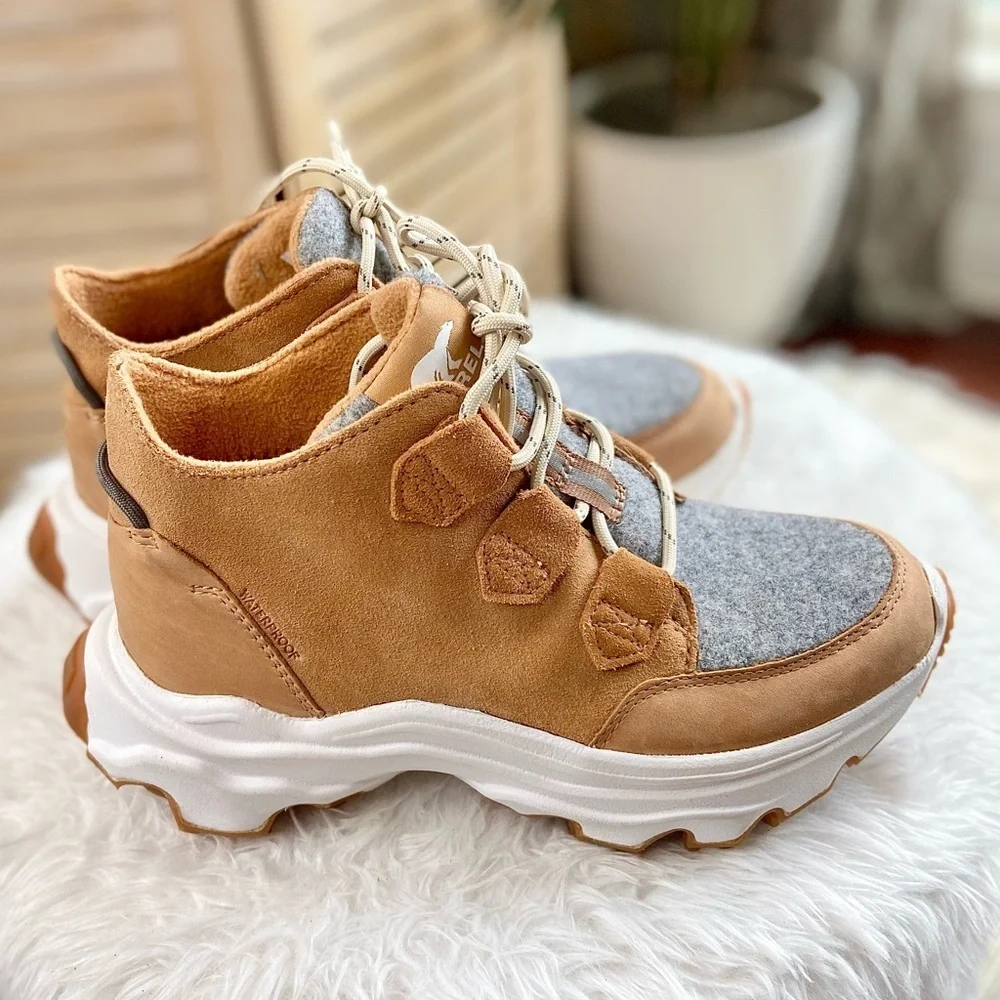 •Sorel•Kinetic™ Breakthru Caribou Waterproof Boot-tawny buff - Picture 7 of 13